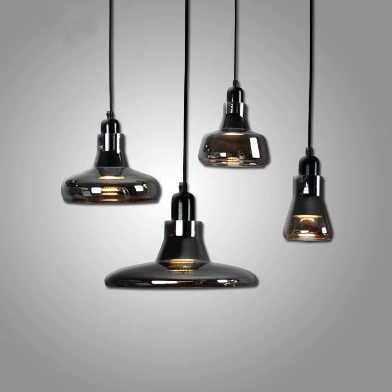 Black Pearl Glass Pendant Light - 104PL