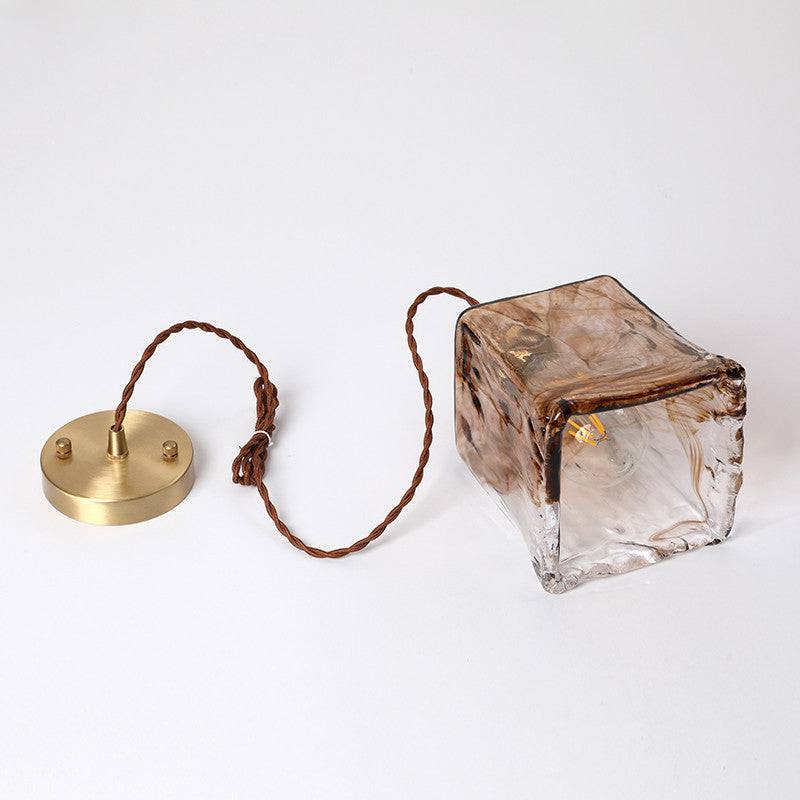 Amber Glass Pendant Light - 220GPL