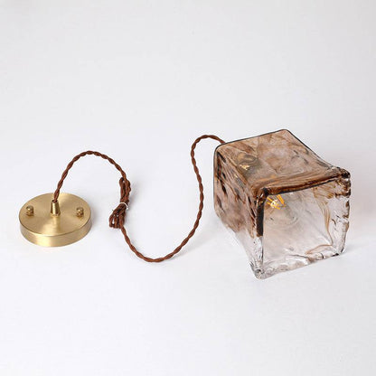 Amber Glass Pendant Light - 220GPL
