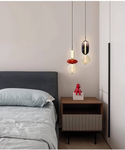 Artistic Glass Pendant Light Set