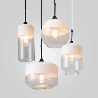 Black and White Pendant Light - 245GPL