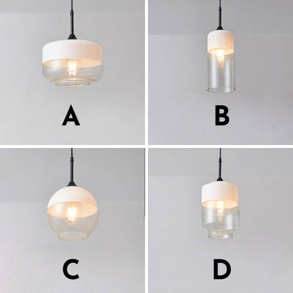 Black and White Pendant Light - 245GPL