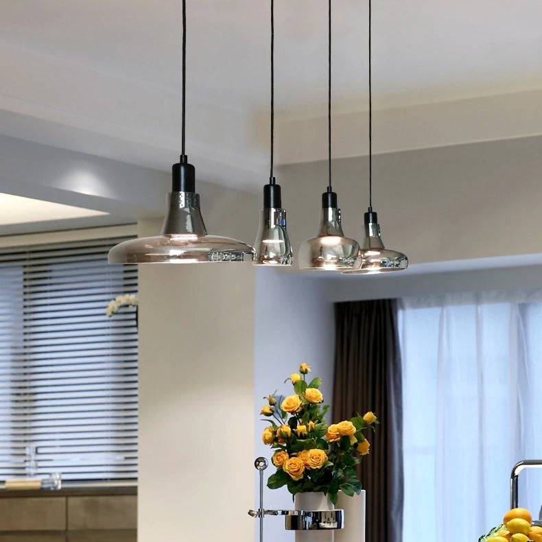 Black Pearl Glass Pendant Light - 104PL