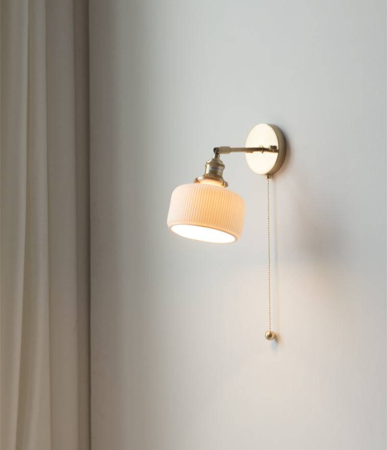 Brass Ceramic Wall Sconce - 201ST