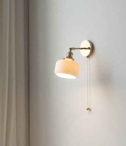 Brass Ceramic Wall Sconce - 201ST