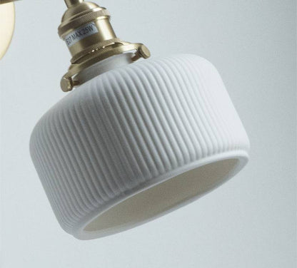 Brass Ceramic Wall Sconce - 201ST