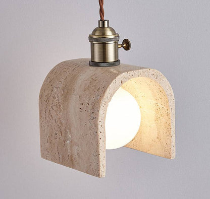 Cave Stone Pendant Light