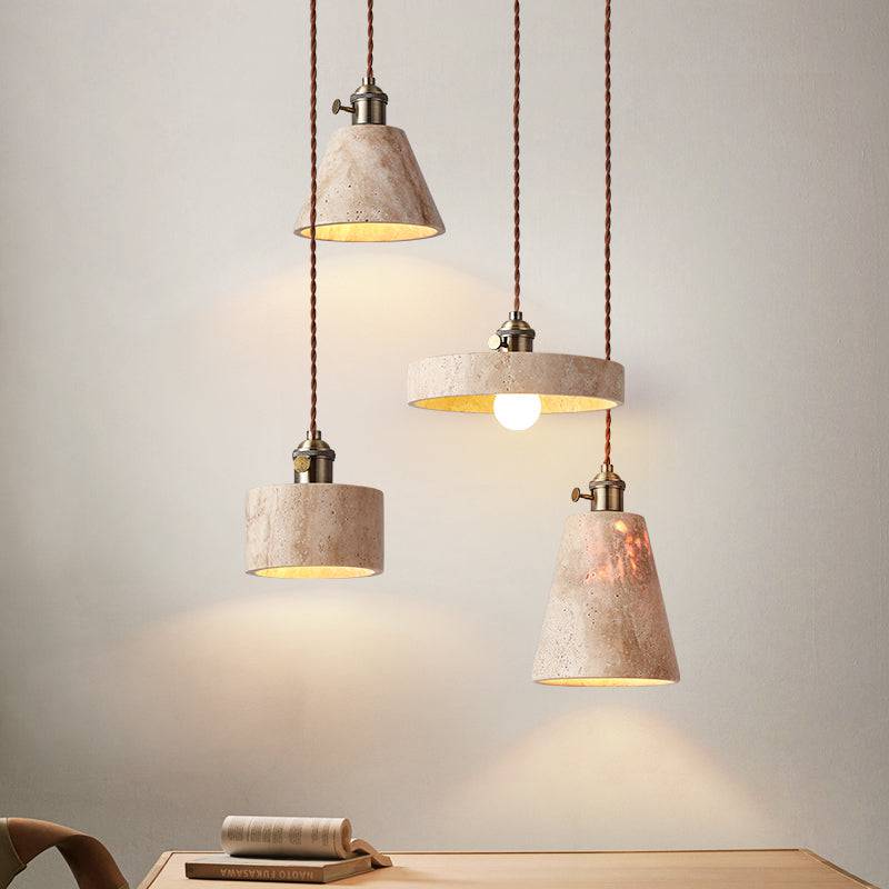 Cave Stone Pendant Light